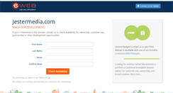 Desktop Screenshot of jestermedia.com
